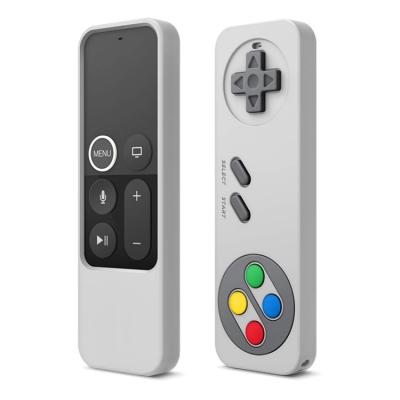 China Retro Home Automation Remote Case Fits for Apple TV Siri Remote 4K 5th/4th GEN - Gray for sale