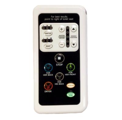 China Home Automation Remote Control Replacement for ISB-200 Ultimate Bidet Electronic Toilet Seat for sale