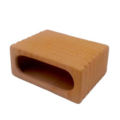 China Viable ceramic bricks goldfish, catfish and shrimp farming, tank decoration for sale