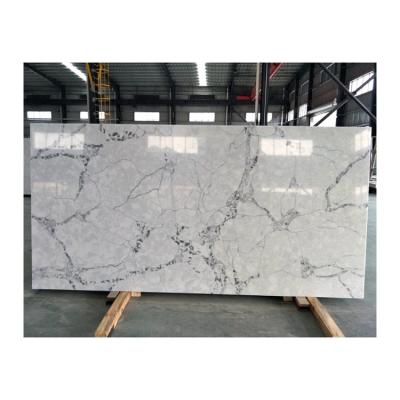 China China Anti Pollution Wholesale White Artificial Quartz Stone Slabs For Countertops Countertops for sale