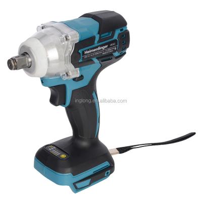 China Building& industry& Battery-Free Machine Tool Construction Rechargeable Cordless Brushless Impact Wrench for sale