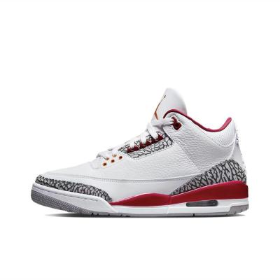 China Cushioning 2022 High Quality Men's AJ 3s Retro Cushion Big Size Fashion Sneakers AJ 3s Outdoor Basketball Shoes For Men for sale