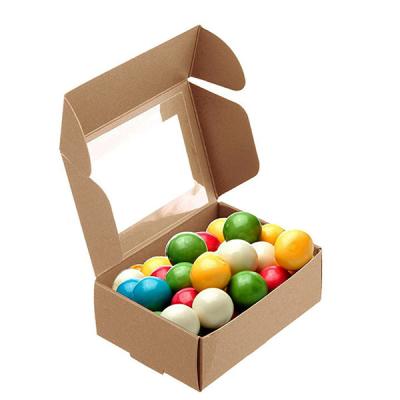 China Disposable Custom Design Gift Food Packing Boxes Small Craft Paper Box for sale