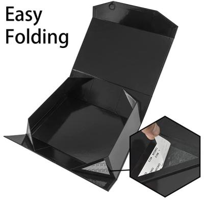 China Large Disposable With Lids Sturdy Groomsman Bridesmaid Storage Box Collapsible Gift Boxes With Magnetic for sale