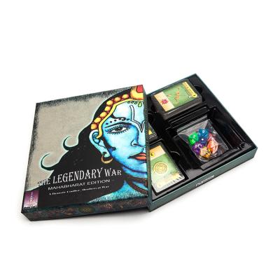 China Tarot Playing Cards and Guide Printing Card Deck with Unique Custom Paper Low Price and High Quality for sale