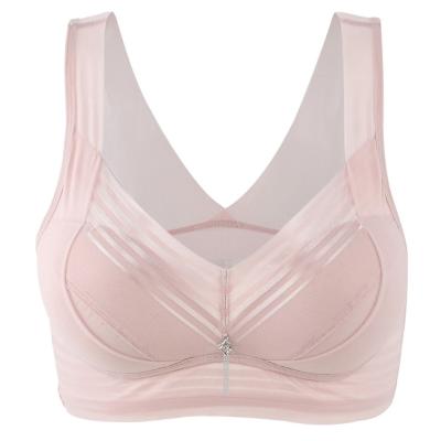 China Wholesale High Quality Seamless Bra Women's Underwear Women's Vest No Rims Gather Bra for sale