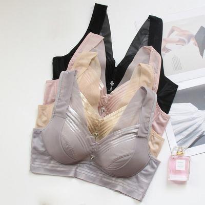 China Wholesale Women's Large Cup Size Women's Breathable Bra Push Up Seamless Soft Warm Ultrathin Support Bra for sale