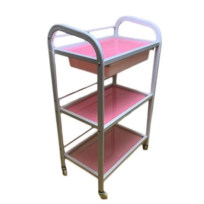 China Contemporary SPA Facial Beauty Trolley Hair Salon Hairdressing Trolley for sale