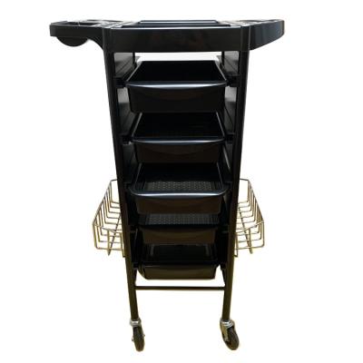 China Wholesale Contemporary Beauty Trolley ABS Beauty Trolley Storage Trolley Hairdressing Trolley Beauty Salon Trolley for sale