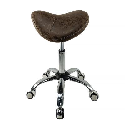 China Adjustable Chair Height Leatherette Salon Stool Beauty Salon Stool Dental Stool for sale