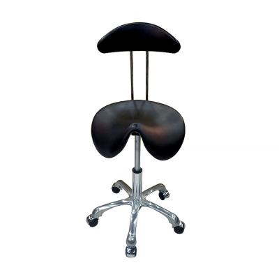 China Barber Shop Equipment Salon Saddle Seat Barber Chairs Adjustable Head Stool (Height) for sale