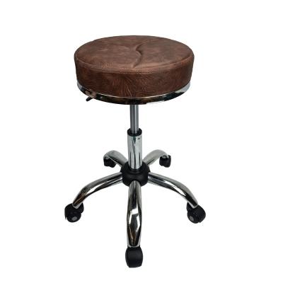 China 360 Swivel Seat Height Adjustable Factory Swivel Stool Beauty Salon Stool Wholesale Adjustable Barber Chairs for sale