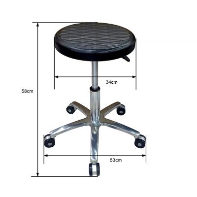 China Contemporary Cheap Industrial Adjustable Bar Swivel Adjustable Swivel Student School Furniture Esd Lab Stools anitstatic for sale