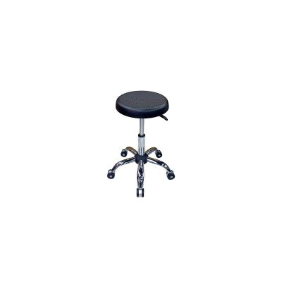 China PU Leather Height Adjustable Swivel Revolving Workshop Medical Drafting Lounge Sneaks Chair With Wheel for sale