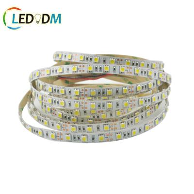 China Hot Sale 12V 24V Low Power Consumption LED Strip 60 Leds/M Flexible 5050 SMD LED Strip Light, 3 Years Warranty for sale