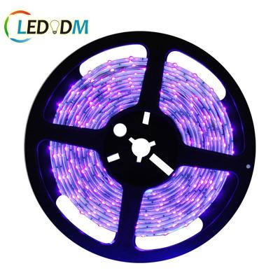 China Landscape& Builting UV Led Strip 3528 UV Flexible 60D 390nm 395nm 400nm smd led strip for sale