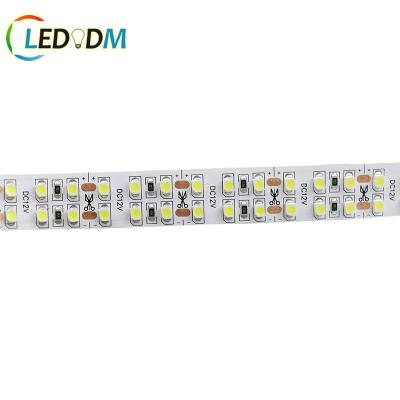 China Indoor 240Leds 12V double color smd 3528 white row led strip and outdoor led strip for sale