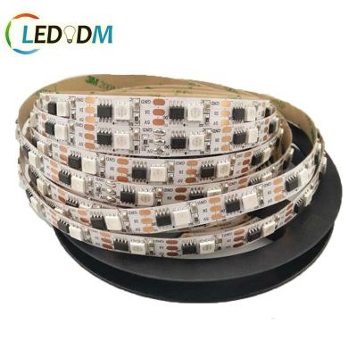 China Residential Dreamy Tooth WS2811 WiFi App Control RGB Blue Digital Led Strip Light Residential Dreamy Color for sale