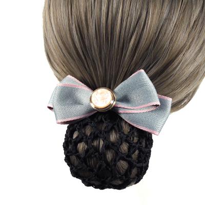 China Pretty Lady Pin Canvas Cover Net Clip Accessories Hair Clips Hair Bows Slide Hair Clips Guarantee Fashion Quality High Quality Bendable Hair Clips Bun for sale