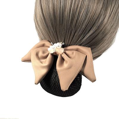 China Fashion High Quality Pretty Lady Korean Butterfly Hair Clips Shapes Barrette Hair Bows Clips Accessories Hair Clip Canvas Cover Hair Clips for sale