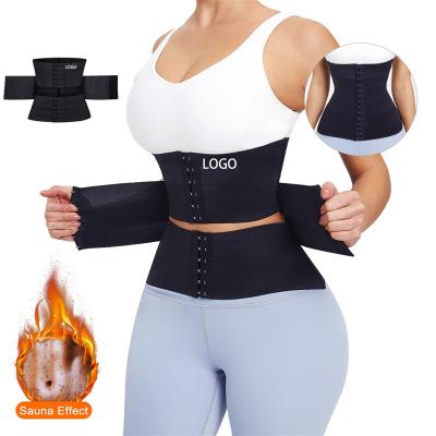 China LOGO Abdomen Control Waist Trainer Breathable Custom Adjustable Waist Trainer Belt Slim Waist Trainer Waist Trainer Belt For Women for sale