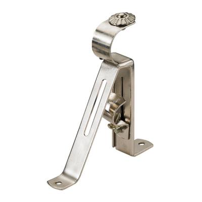 China Metal XuSheng Single Curtain Rod Bracket Curtain Bracket for sale