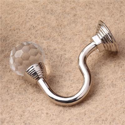 China Metal Xusheng Crystal Curtain Tieback Hooks, Cheap Curtain Tieback for sale