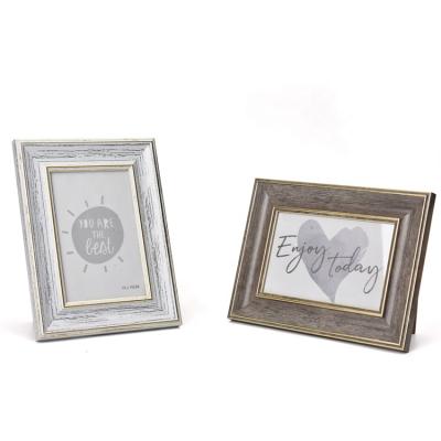 China Wholesale Casual Rectangular Home Decoration Cheap Family Photo Frames for sale