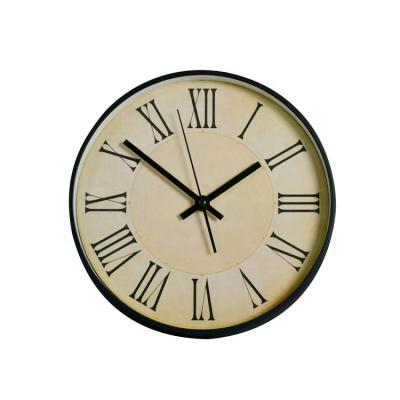 China Simple minimalist home decoration style creative living room 10 inch wall decor clock for sale