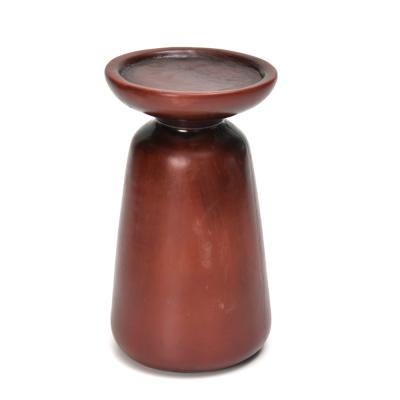 China Art Gift Wax Holder Luxury folk resin open candlesticks for home decoration for sale