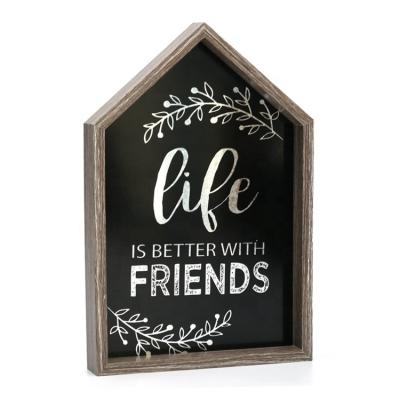 China Casual Modern Wall Metal Photo Decorative Hanging Wooden Picture Frame for sale