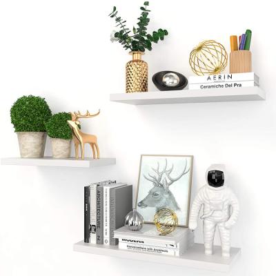 China (Others)Adjustable Unique Design Display White Paper Storage MDF Wall Hanging Shelves for sale