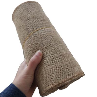 China Organic Natural Color Burlap Fabric Roll, Hemp Burlap Jute Fabric, Wholesale Burlap Sack Fabric for sale