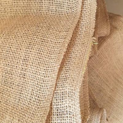 China Natural Hessian Craft Jute Burlap Fabric Organic Hessian Fabric for sale