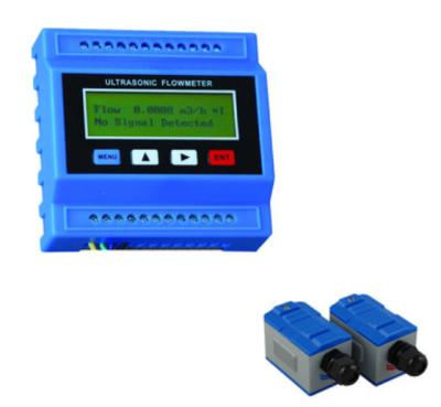 China Tuf-2000m Digital Ultrasonic Flow Meter -Ts-2 -Tm-1 Flowmeter for sale