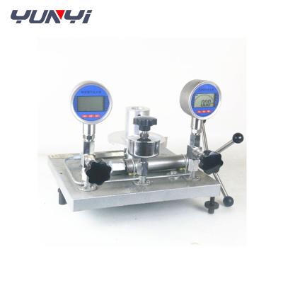 China 60mpa Hydraulic Dead Weight Tester Calibration Bench Pressure Calibrators for sale