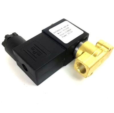 China Air Compressor Solenoid Air Water Valve Solenoid Control Valves 12V 24V for sale