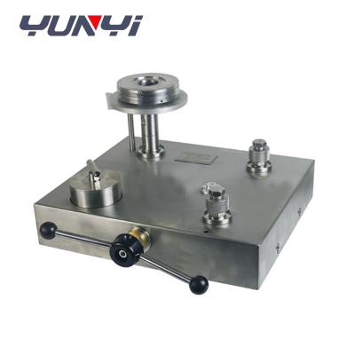 China Alloy Steel Piston Dead Weight Tester Digital Hydraulic Pressure 250Mpa for sale