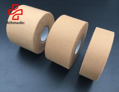 China 2021 High Quality Athmedic Hand Teardrop Support Sports Tan Rayon 5cm Rigid Strapping Bandage 38mm 3.8cm for sale