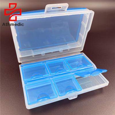 China Extra 2021 PP Athmedic Food Grade 6 Case Pill Box Case 6+1 Compartments Pill Organizer for sale