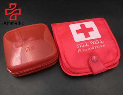 China 2021 Portable Food Grade Nylon Travel Athmedic bag+PP Pill Case Pill Box With First Aid Kit Nylon Pill Case Bag for sale