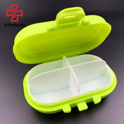 China 2021 Promotional PP Athmedic Food Grade Premiums Donation Withdrawal 4 Grids Pill Box Case for sale