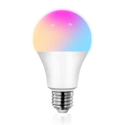 China Tuya E26 E27 B22 9W Residential RGB Smart Bulb for sale