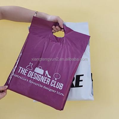 China shoes & apparel polymailer mailing bags with handle handle waterproof mailing bags biodegradable mailing bags for sale