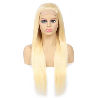 China Silky Straight 613 Full Lace Wig Human Hair, 40 Inch Virgin Human Hair Blonde Full Lace Wig, Brazilian Blonde 613 Full Lace Wigs For Women for sale