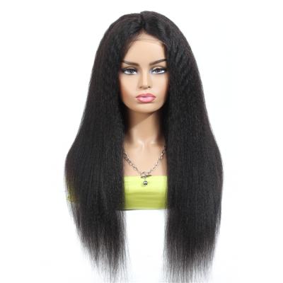 China Raw Lace Front Wig For Black Women Length 32 Silky Straight Wave 30 Long Free Lace Wig Samples Raw Brazilian Cuticle Aligned Hair Lace Closure Wig for sale