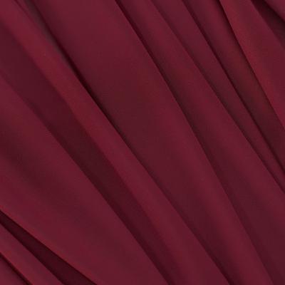 China Decorative Backdrop Curtain Beautiful Wine Red Woven Soft Backdrop Party Backdrop Stand Stage for sale