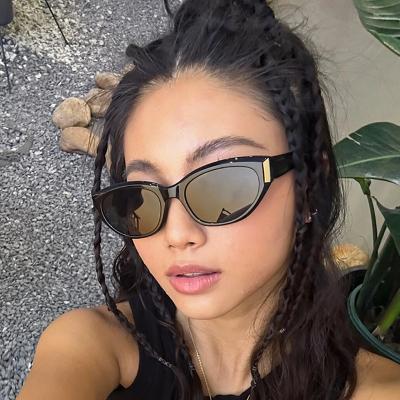 China Fashion Sunglasses Irregular Polygon Acetate Sunglasses Ladies Vintage Make Your Brand Sun Glasses Female Elegant Shades Trendy Women Sunglasses for sale