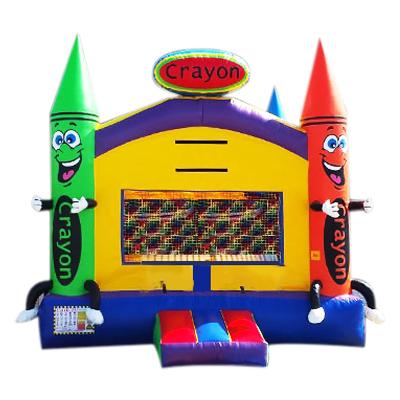 China Outdoor/Indoor Pencil Air Trampoline Inflables Jigantes Commercial Jumper Jumper Castle Inflatable Bounce House for sale