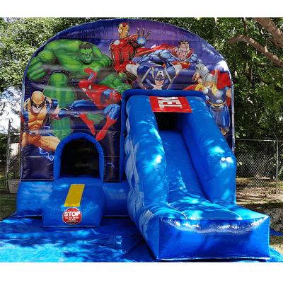 China Inflatable Jumper Moonwalk House Bounce Bouncer Outdoor/Indoor Commercial Inflatable Bouncy Castle Combo Bouncer for sale